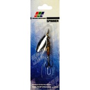 Блешня для риби, обертова, EOS S0010D, вага 4г, колір GS501001